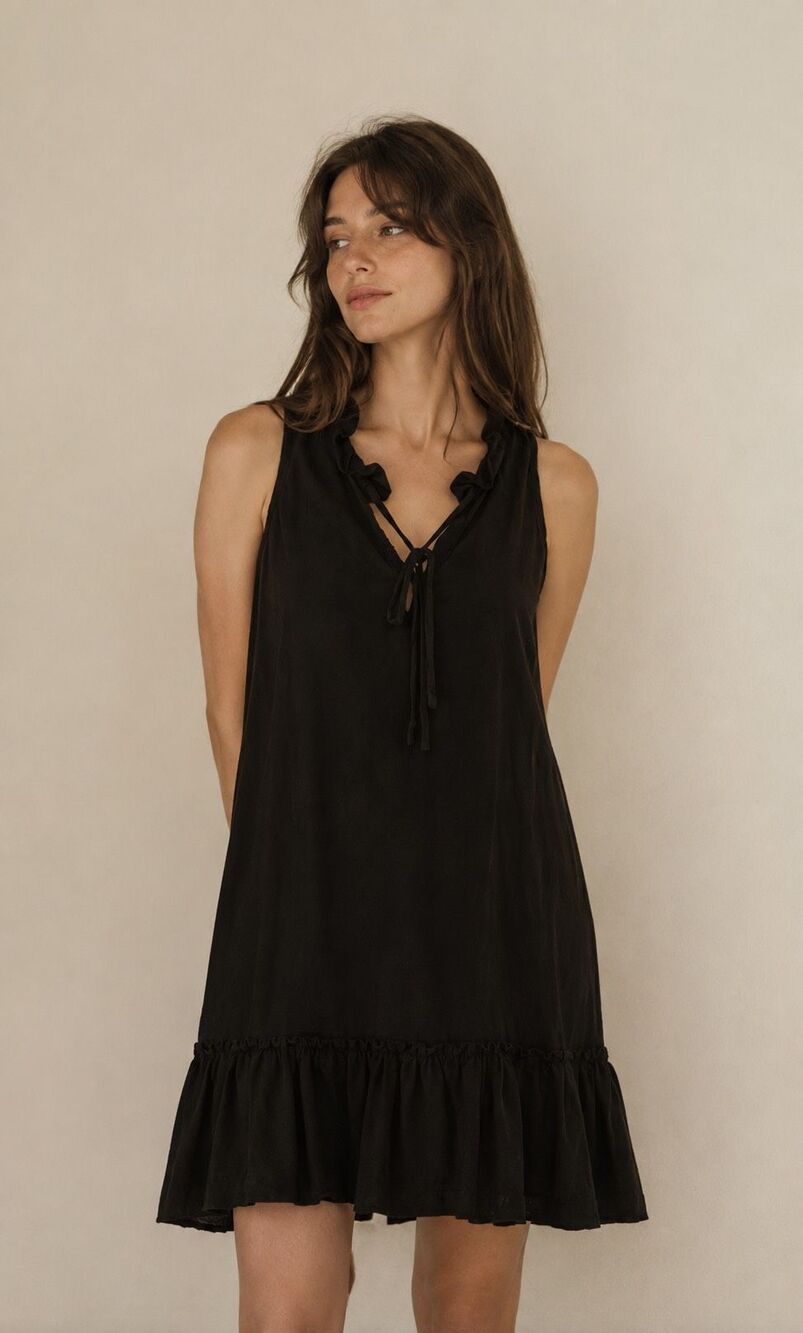 NWOT Cecilie Copenhagen sleeveless yoke dress, Sz XS $275 E46